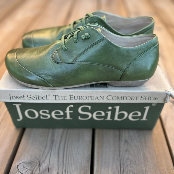 Josef Seibel Loafers Green Size 9 - Picture 4 of 13